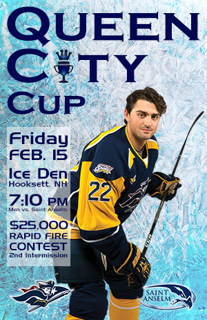 Ice hockey poster made on Photoshop